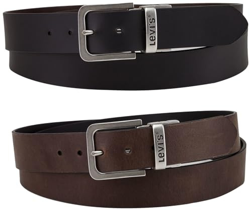 Levi's Mixte Reversible Core Plus Belt, Marron, 135 EU