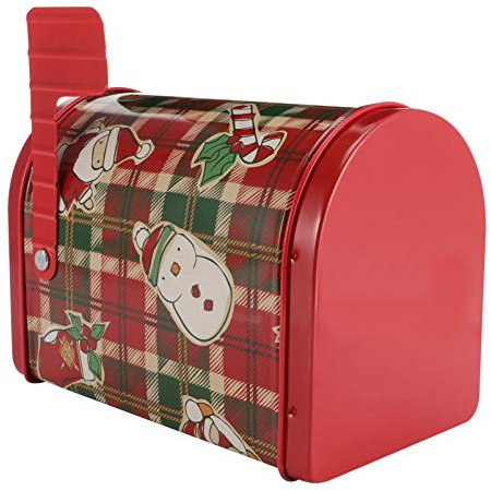 Cabilock Weißblechdose Backverpackungsbox Bonbonbox Geschenkbox Aufbewahrungsbox Für Weihnachten Mit Kreativem Design Für Süßigkeiten Und Kleine Geschenke