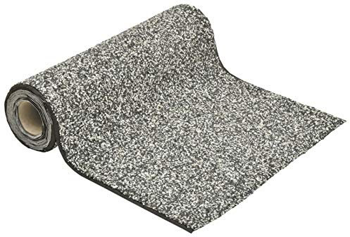 Tidyard Steinfolie für Teichrand und Bachlauf Breite Steinfolie Grau 500x40 cm