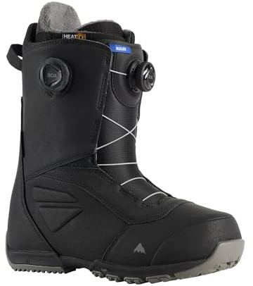 BURTON Ruler BOA Wide Mens Snowboard Boots Black 10 (W)