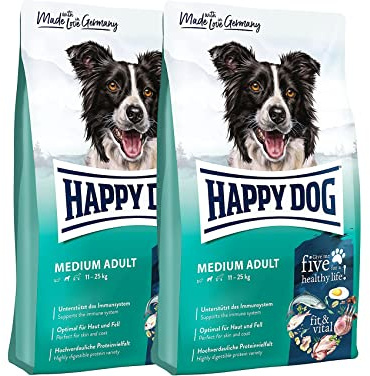 Happy Dog fit & vital Medium Adult D 2 x12 kg
