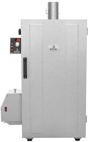 Borniak Räucherofen 70 SIMPLE Räucherofen mit 70 Liter Fassungsvermögen, 6 Ebenen, bis 120°C einstellbarer Temperatur