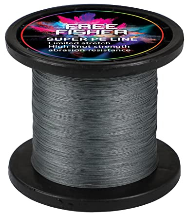 L PATTERN Geflochtene Angelschnur, 8 Fach Angelschnur Geflochtene 0,10-0,70 mm Superstarke PE Fishing Line 1000m Salzwasser Süßwasser Angeln für Barsch, Hecht, Zander