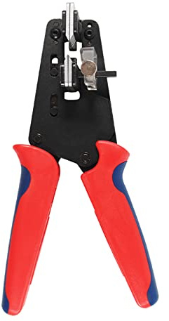 Riiichflowshop DR-801 Alicates Pelacables automáticos Engarzadora Cortador de Cables Pelacables 025-6 mm² Pelacables Sin daños Alambre Acero con Alto Contenido de Carbono Plástico para PC
