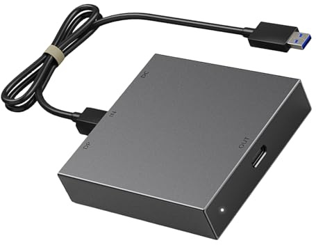 El adaptador USB 3.0 de alta velocidad de PC y el cable DisplayPort mejoran los cables de puerto para mejorar tus juegos usando la biblioteca de juegos Expandeen en tu PC