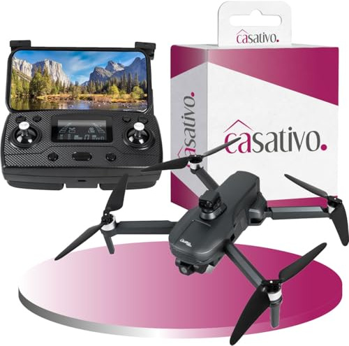 Profi GPS-Drohne mit 4K-Kamera, faltbar, 360° Hindernis-Erkennung, Live View App, 6 Achsen Gyroskop, Brushless Motor, Optical Flow