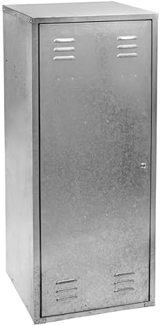 VOSS.farming Sattelschrank 60 x 60 x 150 cm für 2 Sättel verzinkt mit Schloss