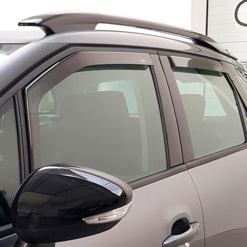 DGA Windabweisersatz passgenau | kompatibel mit Volkswagen Tiguan Allspace (BW2) 2017-2024 & Seat Tarraco (KN2) 2019-2024 (4-teilig)