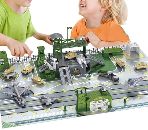 Générique Soldatenspielzeug für, Lernspiel Flugzeug | Spielfiguren-Set für Abenteuer, Geburtstag, Weihnachten, Party, Urlaub, Outdoor, Kleinkinder, Männer, Bauspiele