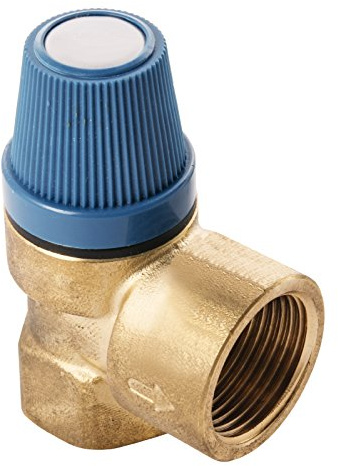 Sanitop-Wingenroth 27156 1 Membran-Sicherheitsventil für Brauchwasseranlagen, 1/2 Zoll-10 bar