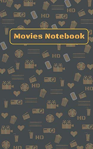 Movies Notebook: wonderful book for saving your favorite movies with Best design and fantastic colors.