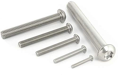 M2,5x6 Linsenkopfschrauben DIN 7380-1 Torx FlachKopfEdelstahl - 25 Stück | Edelstahl A2 VA V2A; Rostfreier Edelstahl A2 VA V2A; TX Innensechsrund; FlachKopfFlachkopfschraube