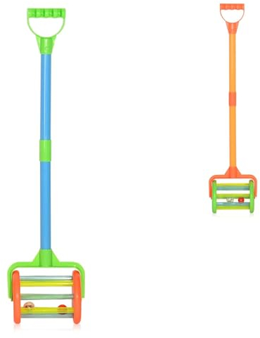 Lorelli Kinder Schiebespielzeug 60 cm, Lichtkugel, Rassel, für drin und draußen blau