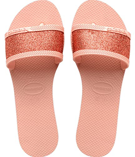 Havaianas - You Angra Glitter, Sandali Glitterati Con Cinturino Largo, Comodi, Eleganti E Resistenti, Per Donna