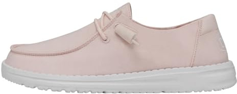 Hey Dude dam Wendy Slub kanvas moc tå skor, rosa, 40 EU