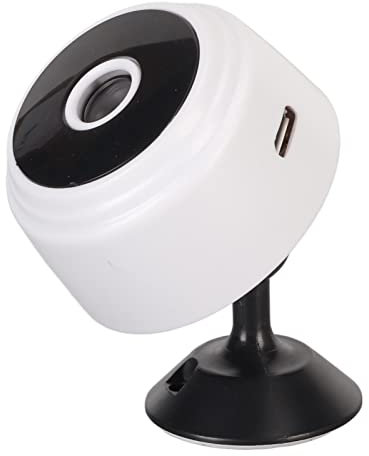 Pssopp Cameras Monitors,WiFi Security Camera,1080P HD Indoor Home Security Cameras Smart Wireless Camera Security Surveillance Camera Dog Baby Elder Remote Monitoring Equipment (White)