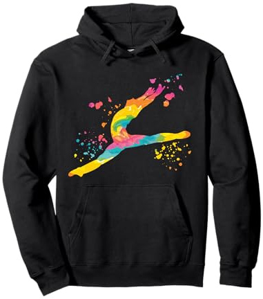Bailarina de ballet Colorsplash Hombre Bailarino Sudadera con Capucha