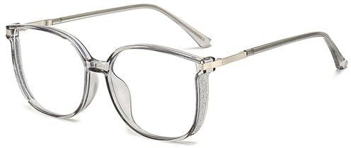 Lanomi Lesebrille Blaulichtfilter Groß Herren Damen Computer Sehhilfe Dicke TR90 Rahmen UV400 Schutz Lesehilfe Anti Müdigkeit Brille +0 bis +4,0