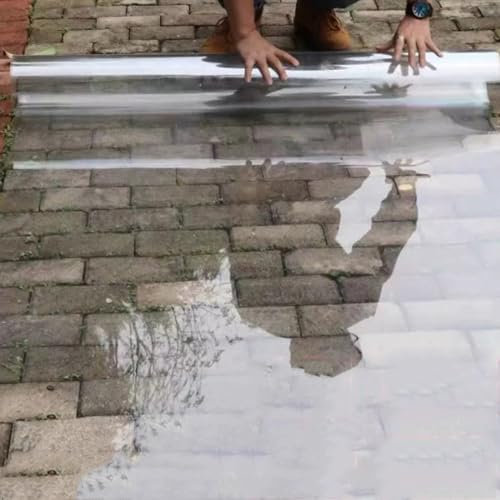 Feuilles de toiture en acrylique transparent pour serres - 1 mm d'épaisseur - Protection solaire - Isolation thermique - Panneaux de revêtement en polycarbonate transparent - 1,56 m x 3 m