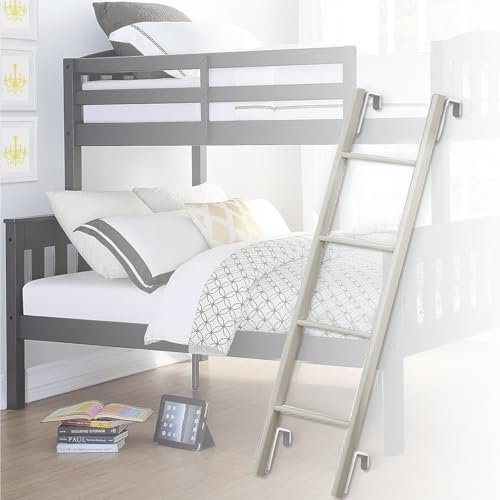 Scala a Castello in Metallo per Letto a soppalco, Scale a Castello gemelle a 4/5 gradini per dormitori Domestici, Scale di Ricambio Multiuso, Decorazione per Letto Alto, Scala di s