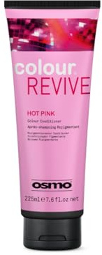 Osmo Colour Revive Hot Pink Hair Dye, 225ml | Deep Conditioning Semi Permanent Gloss Treatment with Violet Undertone, Restores Vibrancy and Shine, Vegan