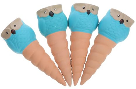 TOYANDONA 4 Unidades De Riego Por Goteo Para Plantas De Interior Estacas De Riego Esféricas Dispositivos De Autorriego Para Plantas Estacas De Cerámica Azul