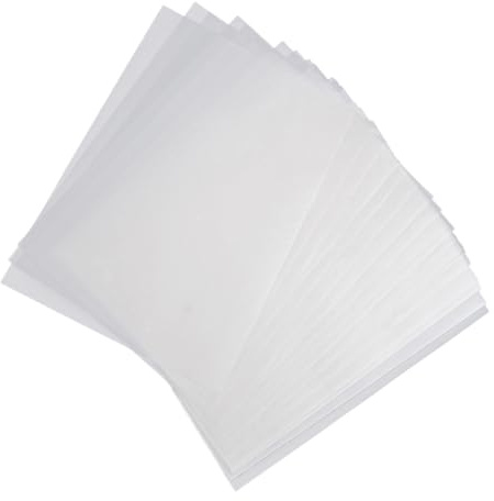 Tofficu 150pcs Translucent Tracing Paper for Design Sketching Copy Paper for Engineering Drawing Parchment Pad for Creative Projects