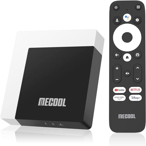 MECO.OL KM7 Plus TV Box | Android TV | Amlogic S905Y4 | 2GB DDR4 16GB ROM | WiFi Dual 2.4/5GHz | 4K HDR | HDMI | BT 5.0 | Media Player Inteligente