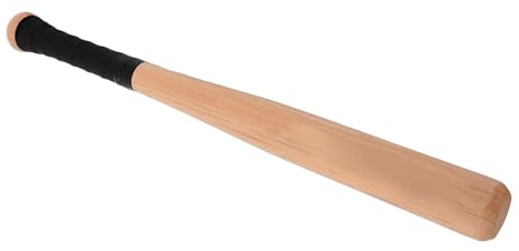 Parliky Mazza da Baseball in Legno Massello 54 CM Manico Antiscivolo Bastone da Allenamento Sportivo Leggero per Ragazzi e Adulti per Pratica e Partite All’Aperto