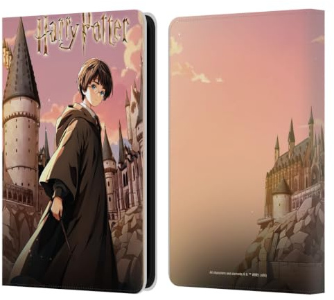 Head Case Designs Offizielle Harry Potter Harry Potter Anime Feier Leder-Wallet-Hülle Kompatibel mit Amazon Kindle 11th Gen 6in 2022