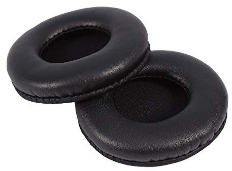 75mm Soft Cushion PU Ear Pads Replacement for Headset Headphone SJ3, SJ33, SJ5, SJ55, ES7, ESW9, ESW10, S500