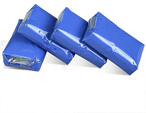 Reinigungsknete Auto, Car Clay Bar 100g Polierknete Auto zur Lackpflege und Felgenreinigung Auto Detaillierung Magic Clay Bar Reiniger für Autos, Trucks, Wohnwagen, 5 Pcs