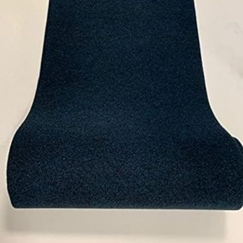 Decoration Blu - Tappeto Passatoia Antiscivolo Lungo (300x67 cm) Tappetino in Moquette Facilmente Lavabile, Ideale per Passatoia Cucina, Passatoie o Lavello Bagno, Corridoio - Made in Italy