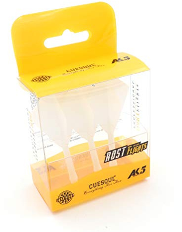 CUESOUL ROST Integrated Dart Shaft and Flights Medium, Rautenform, 3er-Set