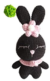 TATSEN Keychain Handmade Woolen Crochet Finished Bag Pendant Cute Girlfriends Couple Car (Color : A, Size : One Size)