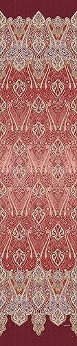 Bassetti RAGUSA Foulard aus 100% Baumwolle in der Farbe Bordeaux R1, Maße: 180x270 cm - 9325923