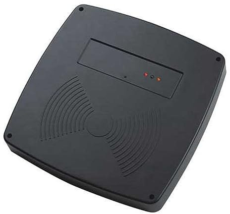Lckiioy Lector de tarjetas medio plástico de la distancia media Wiegand 26 125KHz ID RFID del receptor de la antena de la gama media A