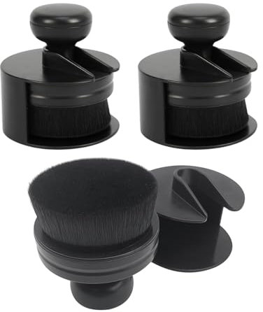 JurciCat 2 Pezzi Spazzola applicatrice di lucentezza per Pneumatici Spazzola Professionale per la Cura dei Dettagli dell'auto per Gli Interni Lucidi dei Pneumatici dell'auto