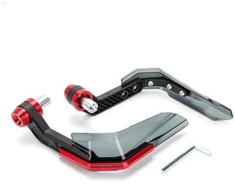SUPER DAFI Handschutzschutz Universal Motorrad Handschützer Windschutz Handschützer Bürstenstange Windschutz Aluminiumlegierung Motorrad Handgriffabdeckungen Hand Schild Schutz Griff(3)