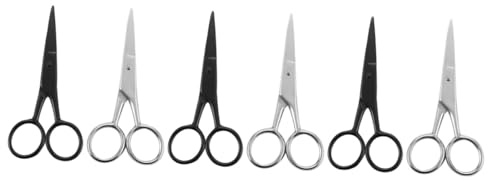 Ipetboom 6stücke Multifunktionale Und Körperhaarschneider Präzise Haarschneiderscheren Für Praktische Pflegewerkzeuge Mit Zufälliger Farbwahl Langlebig Und Handlich