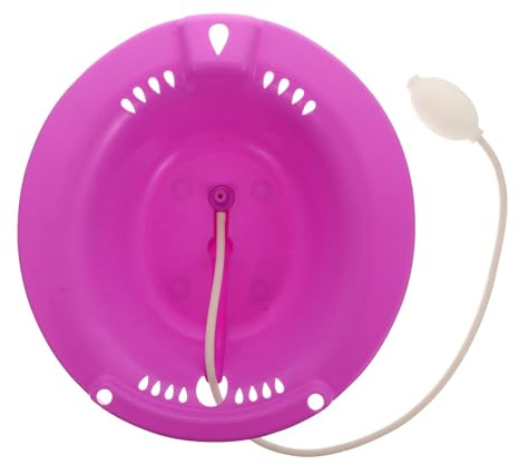 WEKADRIN Ergonomisches Senioren Bidet aus Pp Verschleißfest und Lila für Schwangere und Hämorrhoidenpflege im Intimbereich