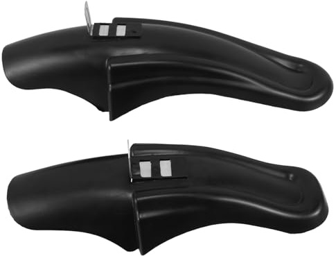 GOOHOCHY Set Parafanghi Bici Mountain Bike e Strada, Paraspruzzi Posteriori in Plastica Leggera, Accessori Ciclismo e Adulti, Protezione Fango per Bici Elettriche e Telai Vari, Kit