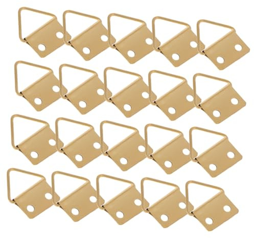 OSALADI Cintres Triangulaires pour Cadres Photo 150 Pièces, Accessoires de Fixation pour Tableaux à L'Huile, Adaptés Suspendre d'Œuvres d'Art