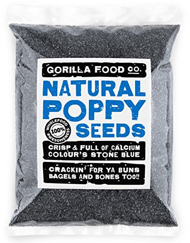 Gorilla Food Co. Poppy Seeds - 200g | Blue | Unwashed | Untreated