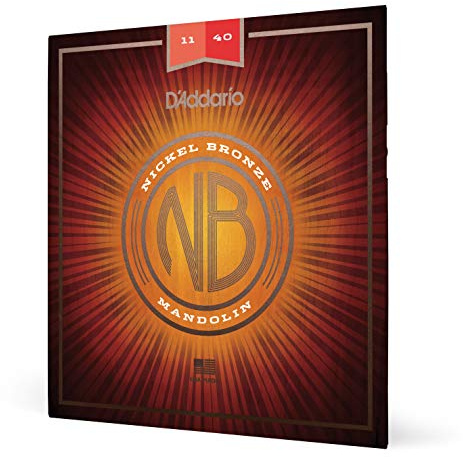 D'Addario NBM1140 11-40 Medium Nickel Bronze Mandolin Strings