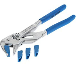 GEDORE Zangenschlüssel-Set mit Schonbacken, Spannweite bis 42 mm, ohne Zähne, Multifunktionswerkzeug, SB 183 7 TC S-001