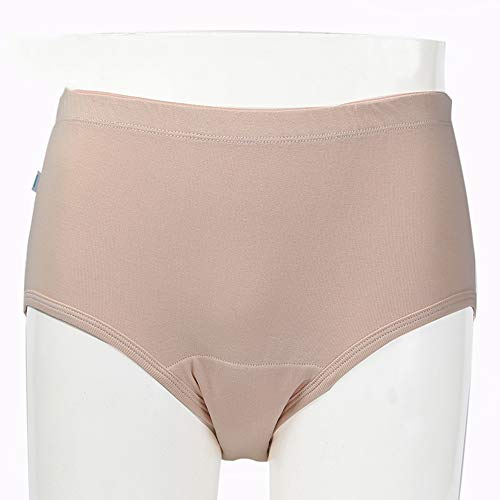 GHzzY Inkontinenzhose mit saugfähigem Bereich - Mehrweg-Blasenschutzhöschen für Frauen - Anti-Leck-Inkontinenzhose für ältere Menschen und Menschen mit Behinderungen,XXL