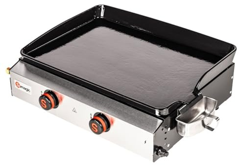 Somagic Donastia Plancha Gaz, Noir/Argent
