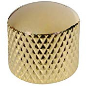 Boston Potiknopf, Dome Knob, Metall, gold, 19,0mmx19.0mm, push on, 6,0mm Schaft