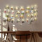 LAC Luci per Foto 5M 50 Lucine Led Decorative a Batteria - Filo Appendi Foto con Mollette 30Pz – Decorazioni Camera da Letto